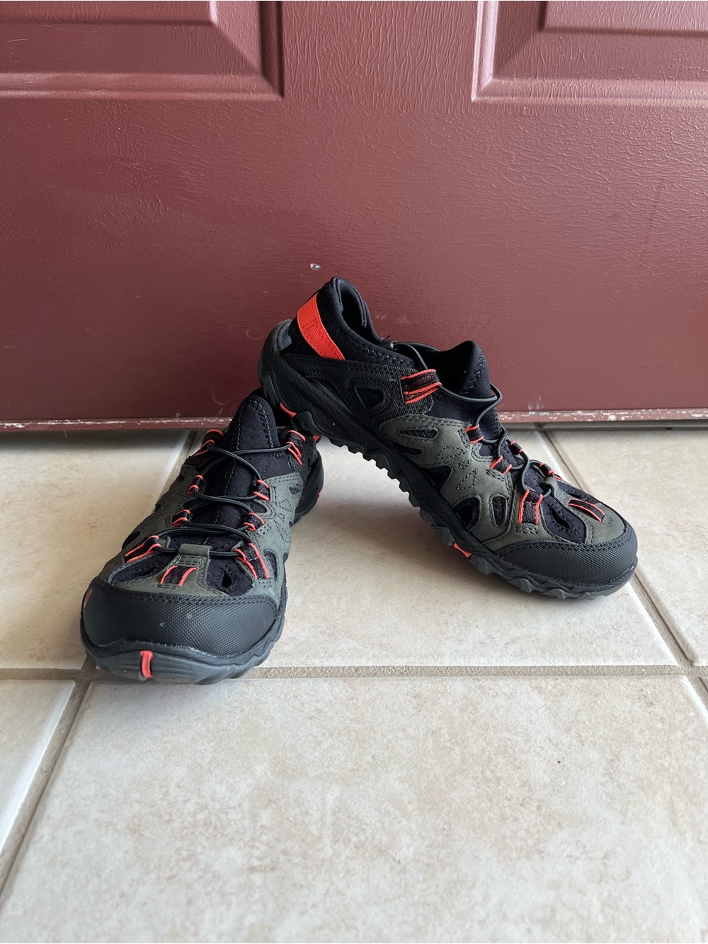 Merrell All Out Blaze Sieve Water Hiking Shoes Vibram Women’s 8.5
